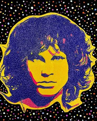 Jim Morrison by Philip Tsiaras