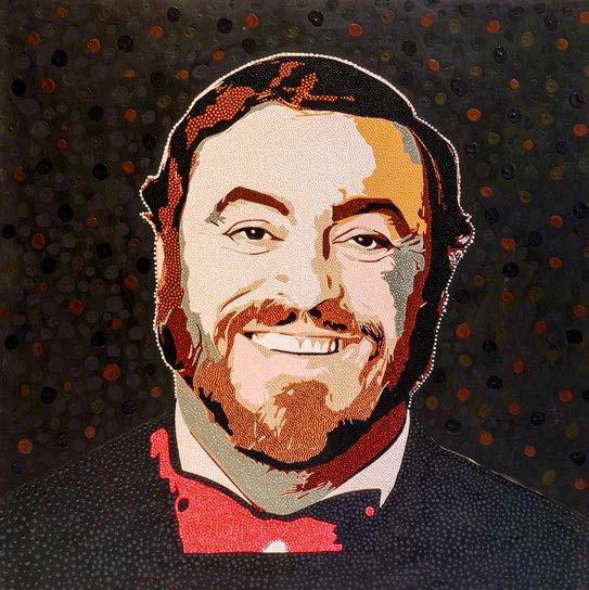 Luciano Pavarotti by Philip Tsiaras