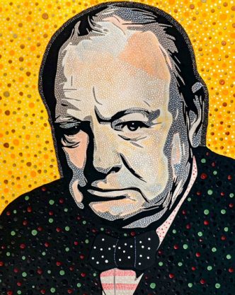 Winston Churchill by Philip Tsiaras